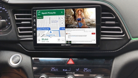 Màn hình DVD Android xe Hyundai Elantra 2016 - nay | Gotech GT8 Max